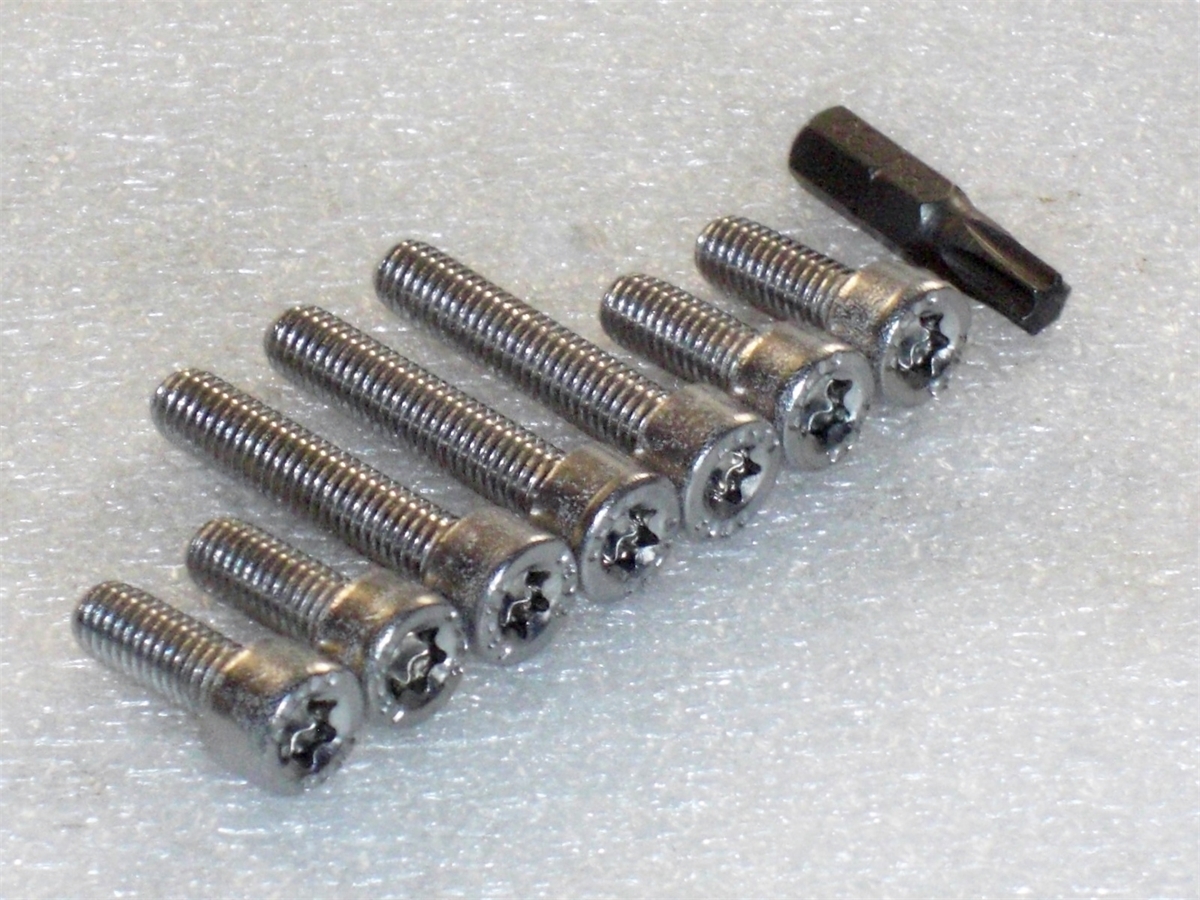 Audi TT Fuel Filler Cap Stainless Torx Screws Kit Stig Fasteners Ltd