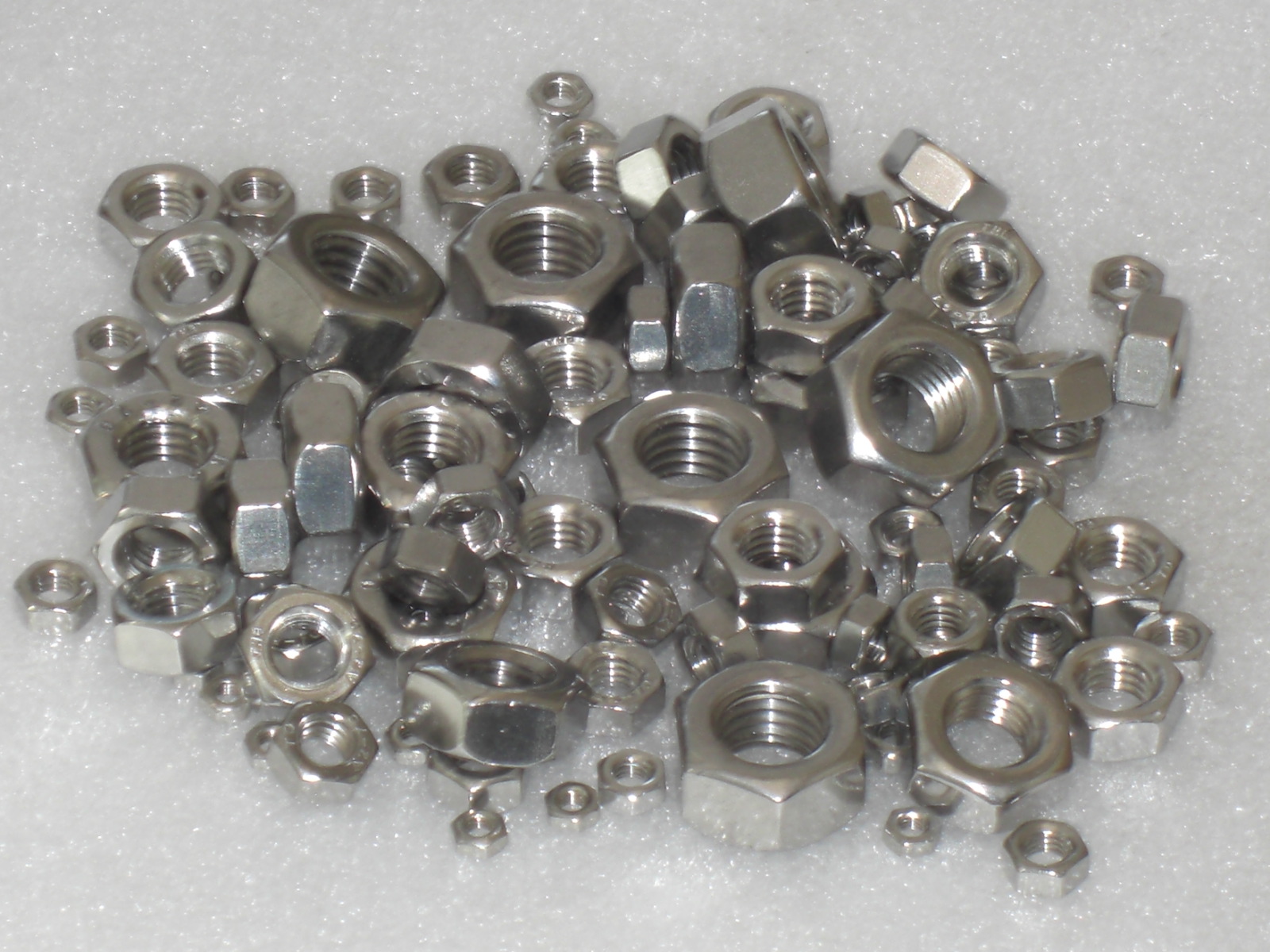 Metric Full Nuts DIN 934 A2 Assortment pack 100 Stig Fasteners Ltd