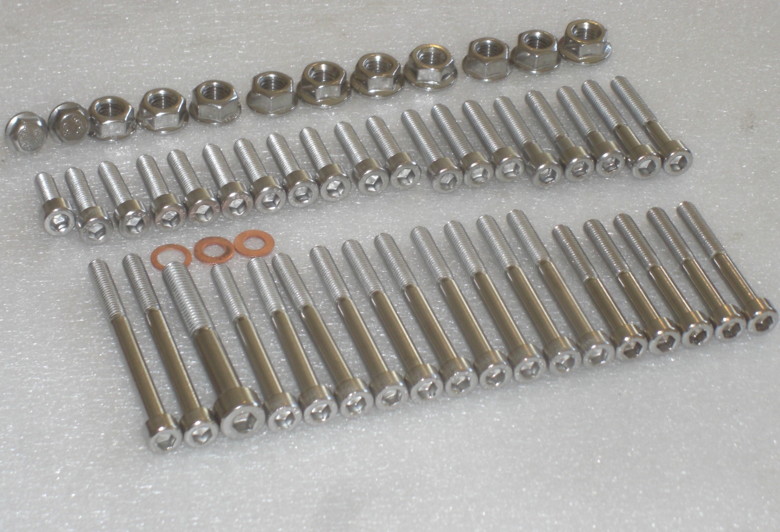 STIG Stainless Steel Allen Bolt Kit For KTM SX250 SX300 MXC Engine Covers 94-02