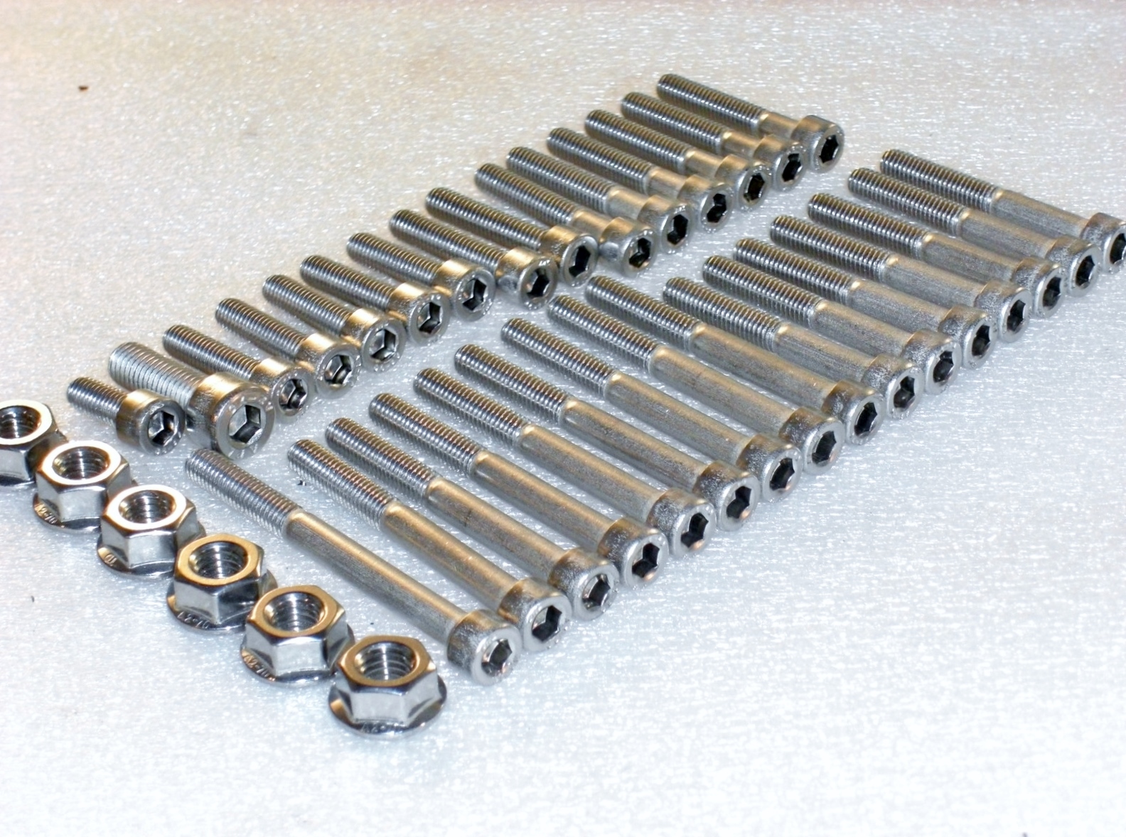 Yamaha XJR400 Engine Covers Stainless Allen Screws kit